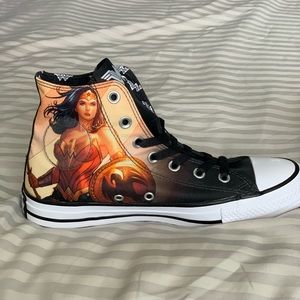 Wonder Woman Converse High Tops New